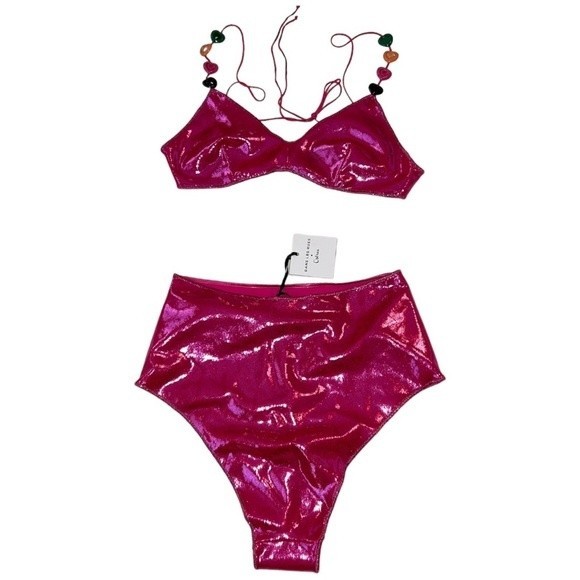 Oseree X Dan Les Rues "CONFESSIONS OF A HEARTBREAKER" Lux Bra High Waisted Set - Picture 4 of 10